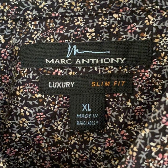 Mens floral dress shirt - Picture 6 of 6